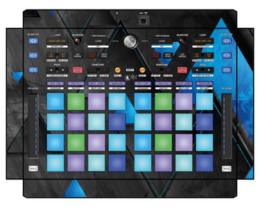Pioneer DJ DDJ XP 1 Skin Metallic Bermuda Blue